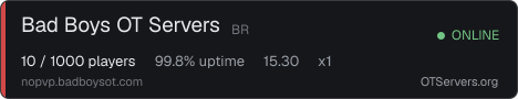 Server status signature