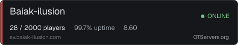 Server status signature