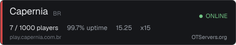 Server status signature