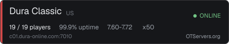 Server status signature