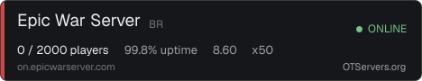 Server status signature
