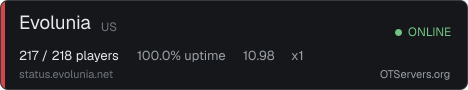 Server status signature