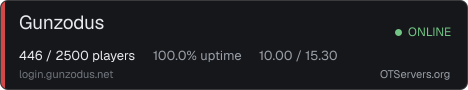 Server status signature