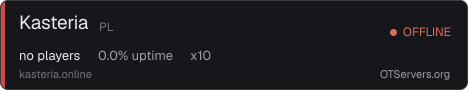 Server status signature