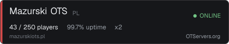 Server status signature