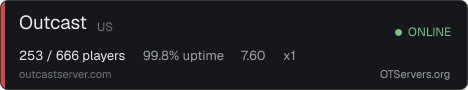 Server status signature