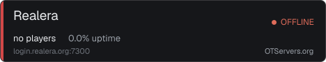 Server status signature