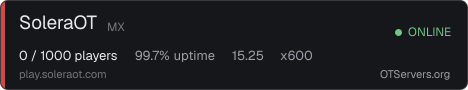 Server status signature