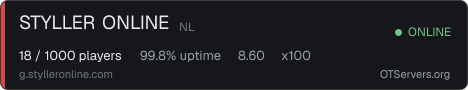 Server status signature