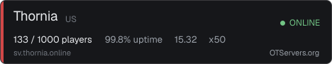 Server status signature